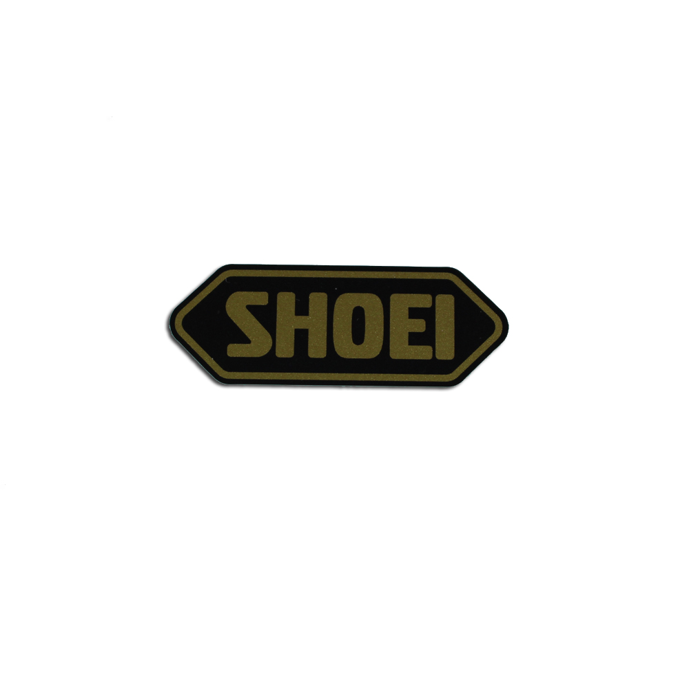 Logo SHOEI frontal plata casco Shoei JO